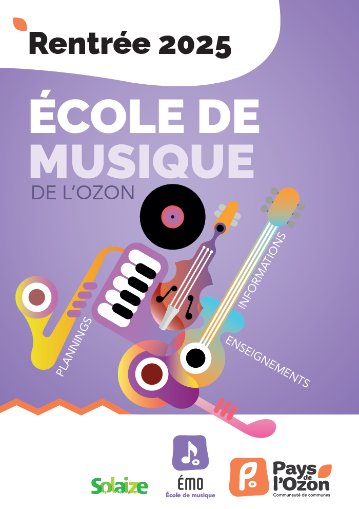 Rentrée 2025 Ecole de Musique de l’Ozon