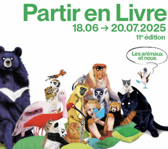 Affiche Festival Partir en Livre