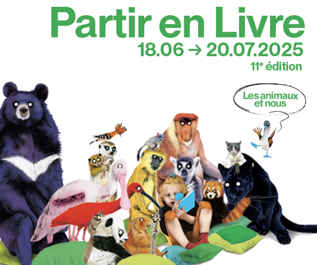 Affiche Festival Partir en Livre