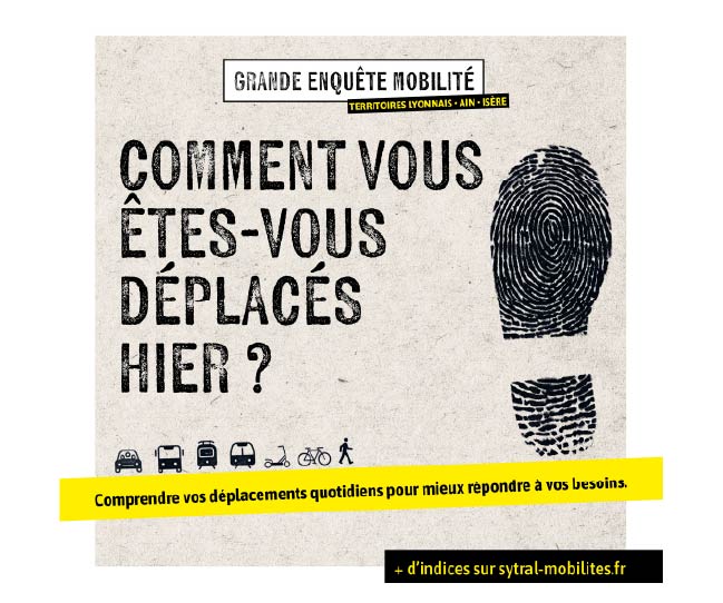 Visuel grande enquête mobilité SYTRAL