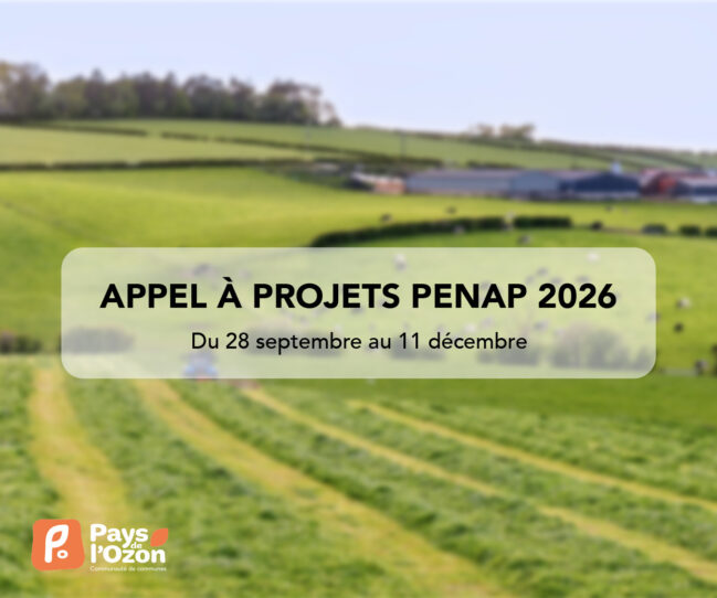 Visuel appel à projet PENAP